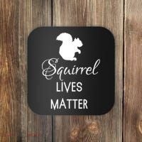 Squirrel Lives Matter Animal Lover Squirrel TShirt Coaster thumb 0