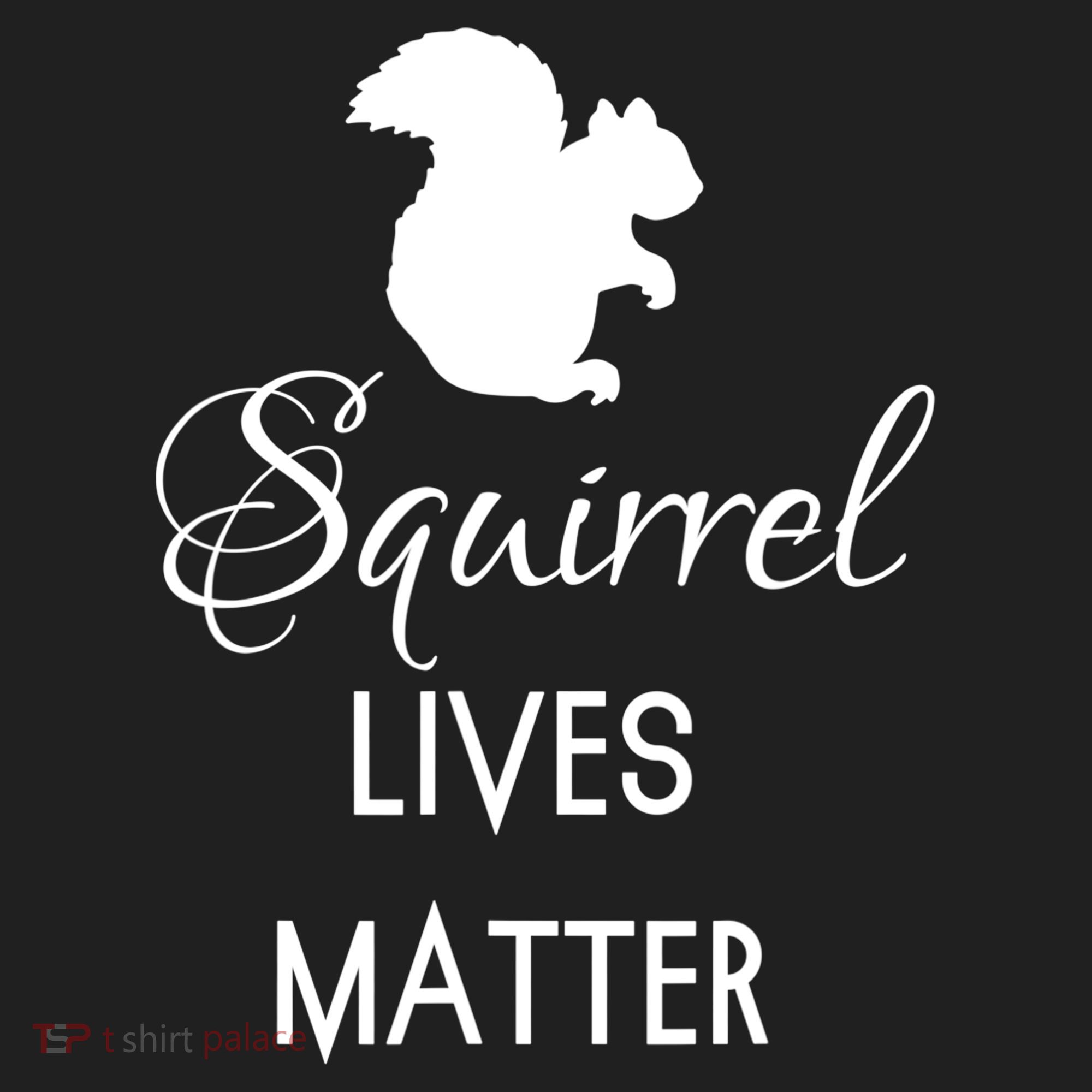 Squirrel Lives Matter Animal Lover Squirrel TShirt Golf Towel
