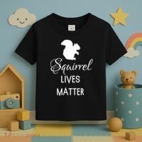 Squirrel Lives Matter Animal Lover Squirrel TShirt Toddler T-Shirt thumb 3