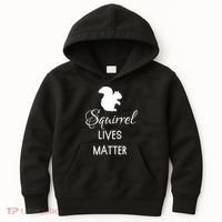 Squirrel Lives Matter Animal Lover Squirrel TShirt Kids Hoodie thumb 0
