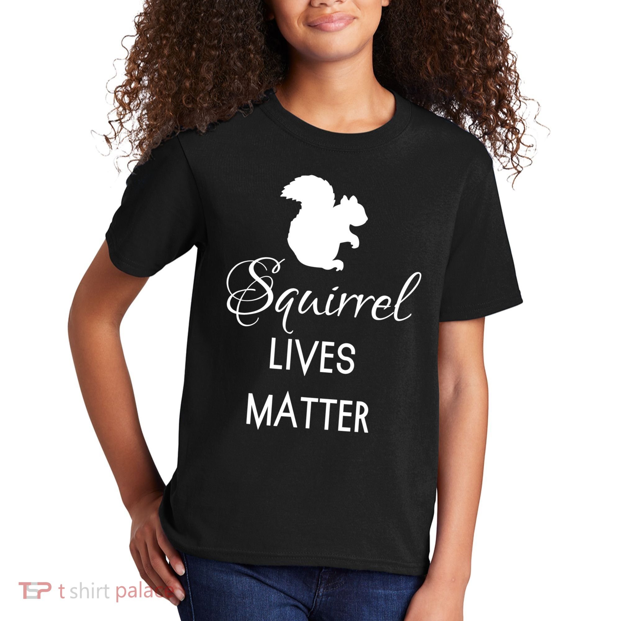 Squirrel Lives Matter Animal Lover Squirrel TShirt Kids T-Shirt
