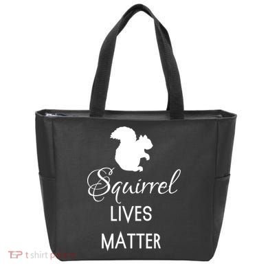 Squirrel Lives Matter Animal Lover Squirrel TShirt Tote Bag