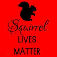 Squirrel Lives Matter Animal Lover Squirrel TShirt Santa Hat thumb 1
