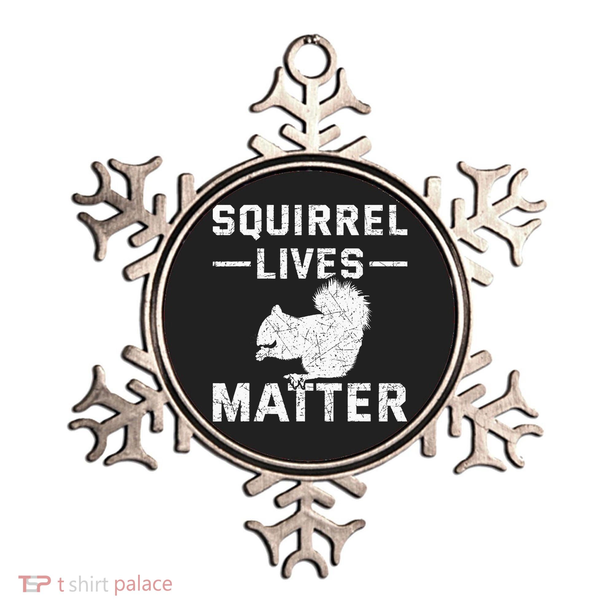 Squirrel Lives Matter Squirrel Ornament