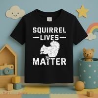 Squirrel Lives Matter Squirrel Toddler T-Shirt thumb 3
