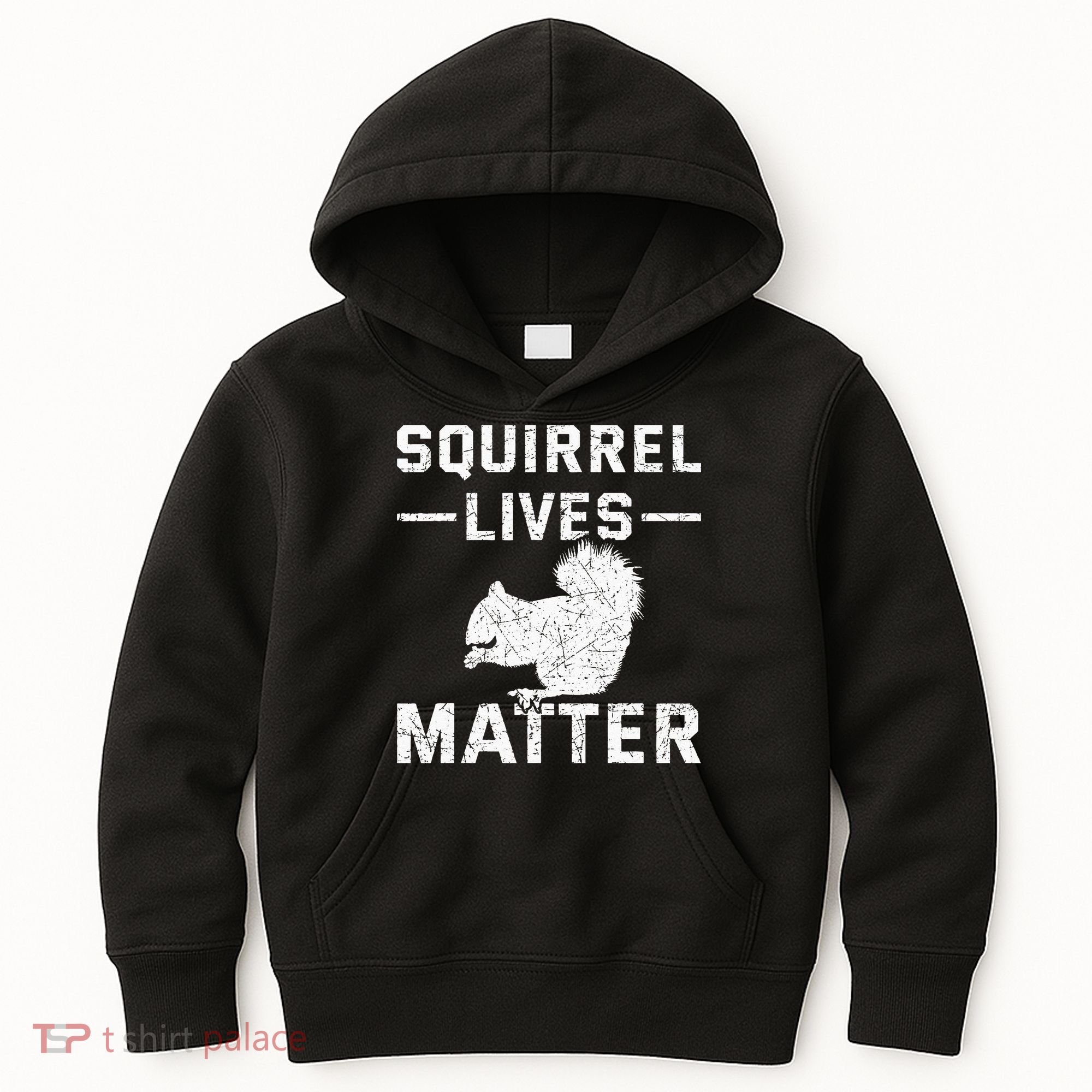 Squirrel Lives Matter Squirrel Kids Hoodie