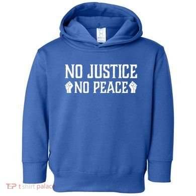 Social Lgbt No Blm Awareness Activism Justice Peace Great Gift Toddler Hoodie