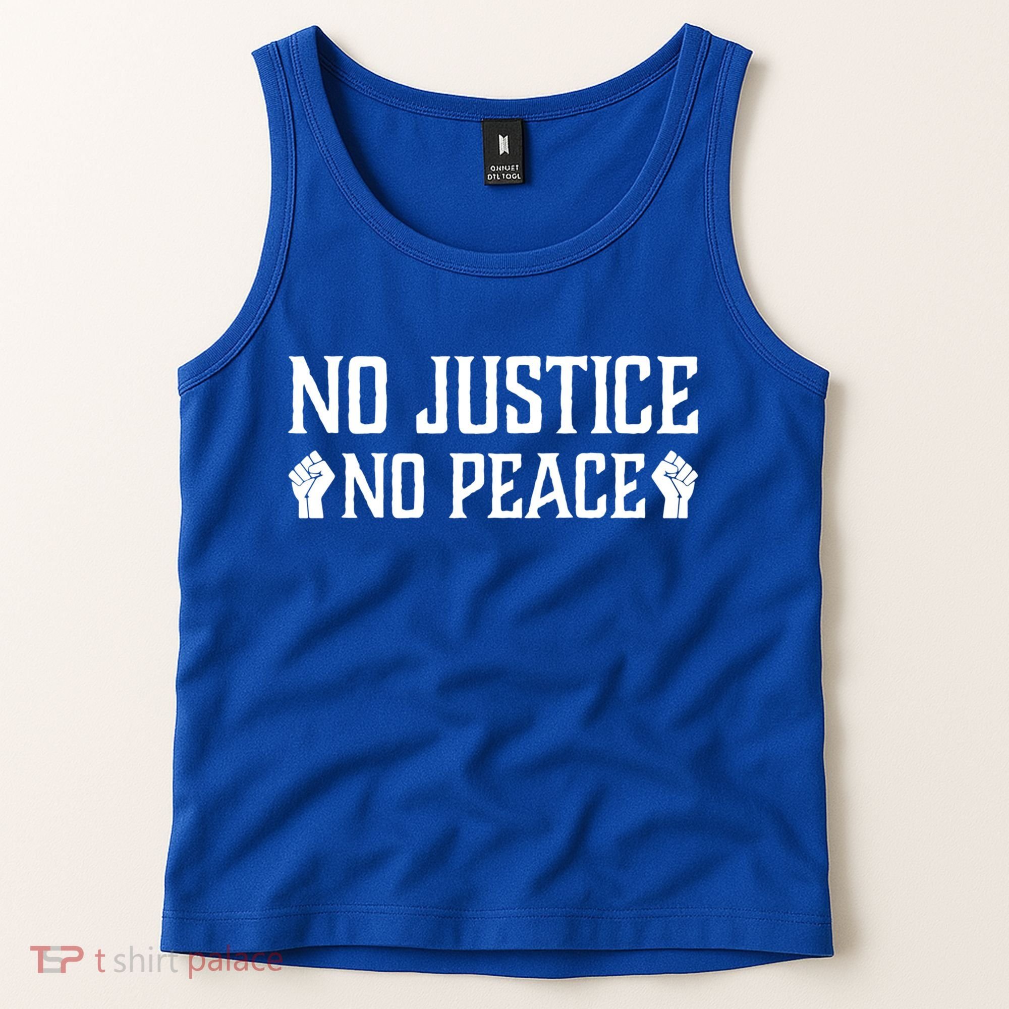 Social Lgbt No Blm Awareness Activism Justice Peace Great Gift Tank Top