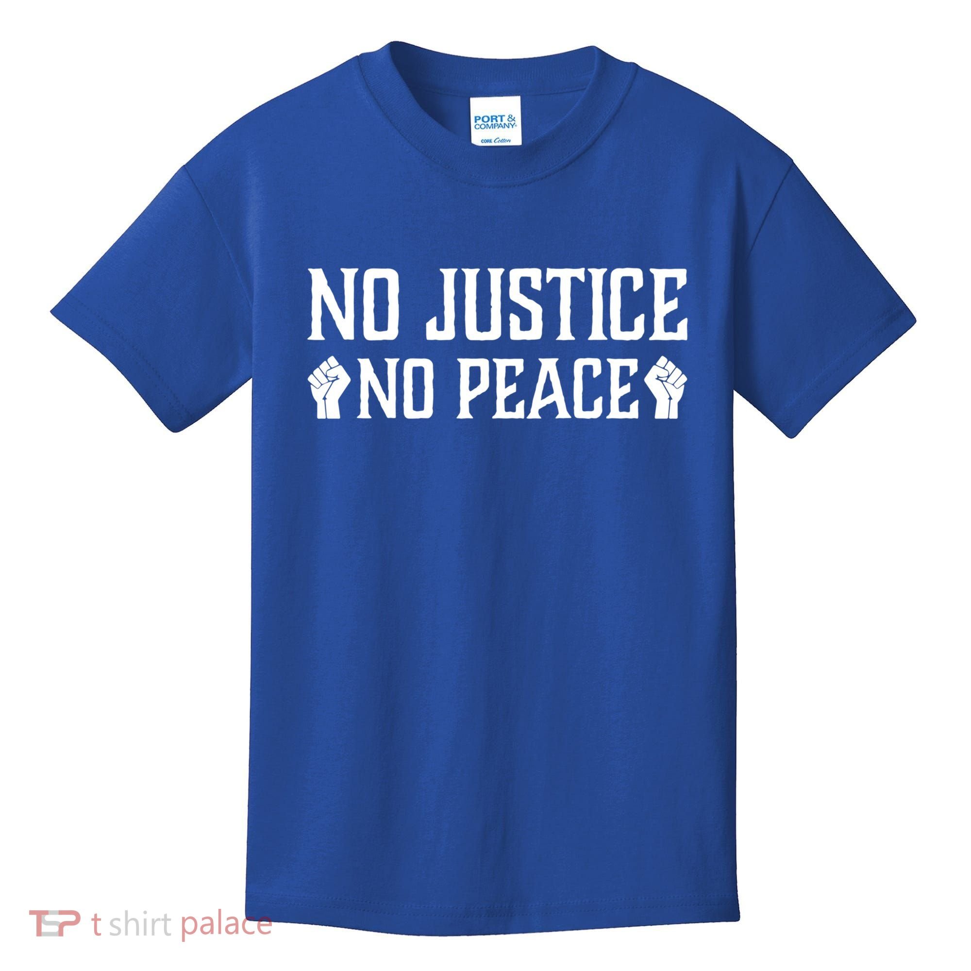 Social Lgbt No Blm Awareness Activism Justice Peace Great Gift Kids T-Shirt