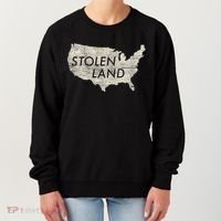 Stolen Land Native American Indigenous Women's Sweatshirt thumb 0