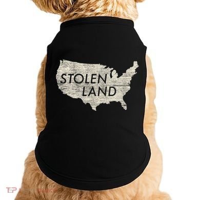 Stolen Land Native American Indigenous Doggie Tank
