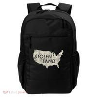 Stolen Land Native American Indigenous Backpack thumb 0