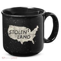 Stolen Land Native American Indigenous 15oz Campfire Ceramic Mug thumb 0