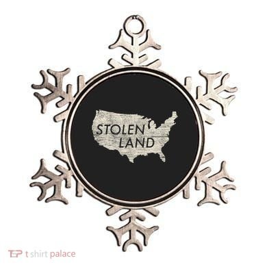 Stolen Land Native American Indigenous Ornament