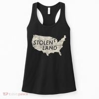Stolen Land Native American Indigenous Women's Tank Top thumb 0
