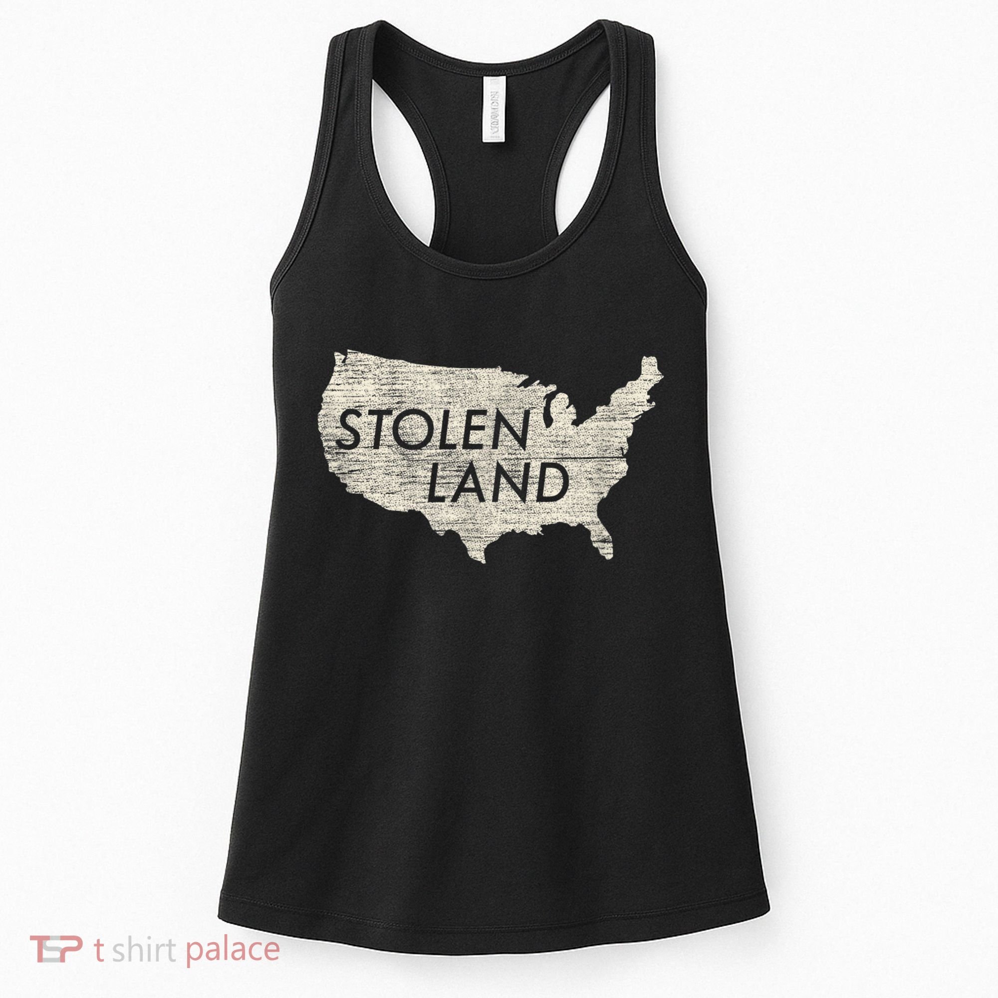 Stolen Land Native American Indigenous Women's Tank Top