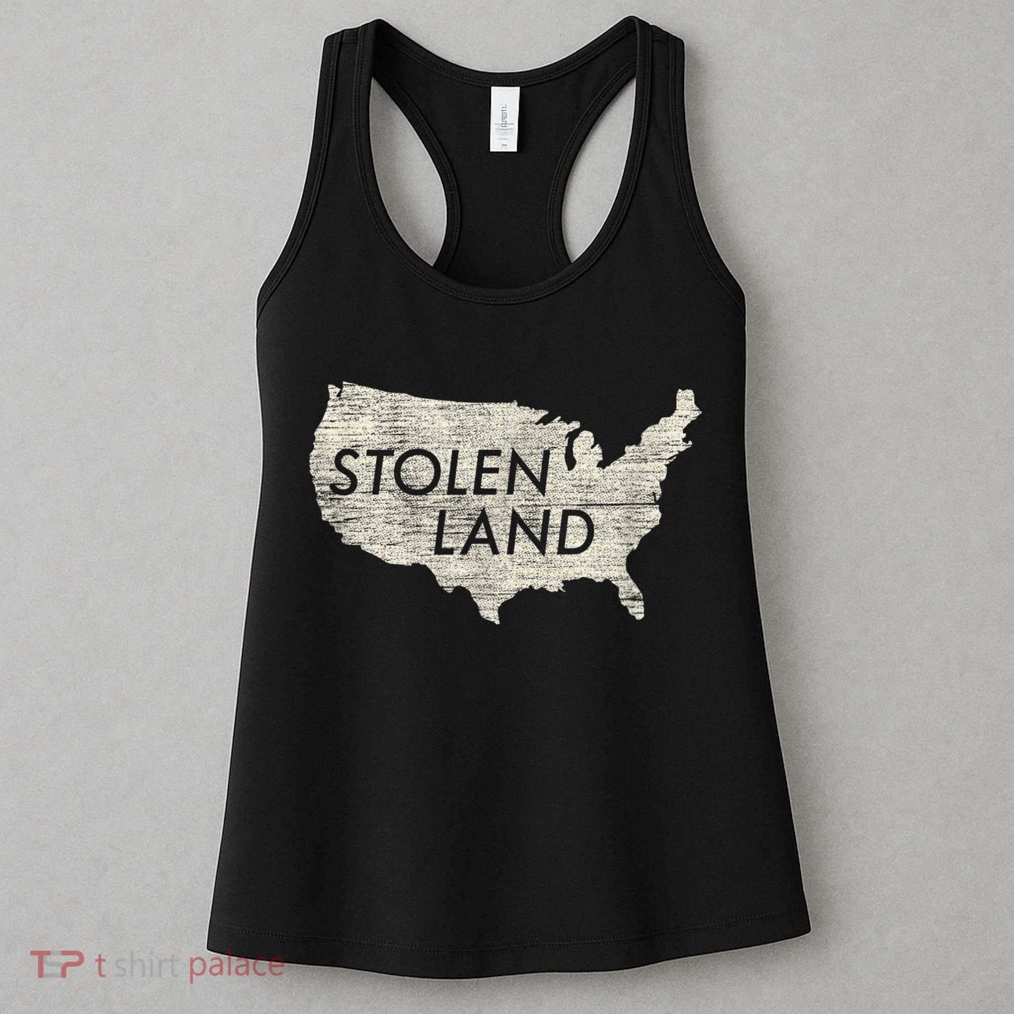 Stolen Land Native American Indigenous Women's Tank Top