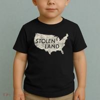 Stolen Land Native American Indigenous Toddler T-Shirt thumb 2