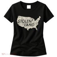 Stolen Land Native American Indigenous Women's T-Shirt thumb 0