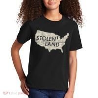 Stolen Land Native American Indigenous Kids T-Shirt thumb 2