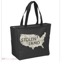 Stolen Land Native American Indigenous Tote Bag thumb 2