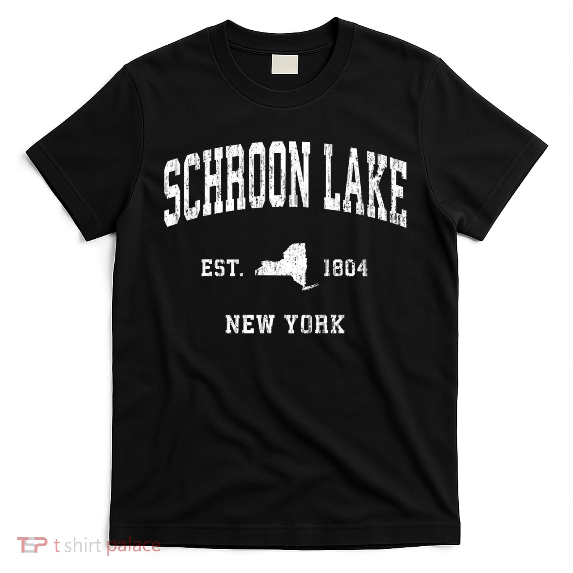 Schroon Lake New York Ny Vintage Athletic T-Shirt