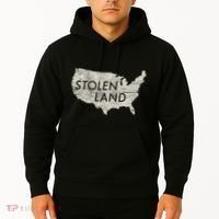 Stolen Land Native American Indigenous Hoodie thumb 2