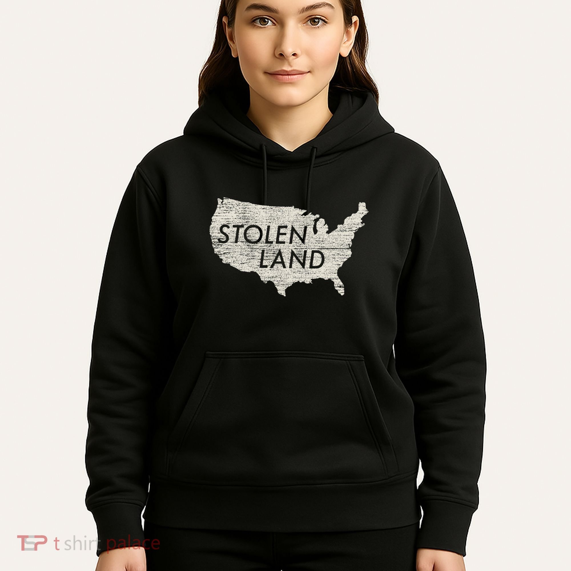 Stolen Land Native American Indigenous Hoodie