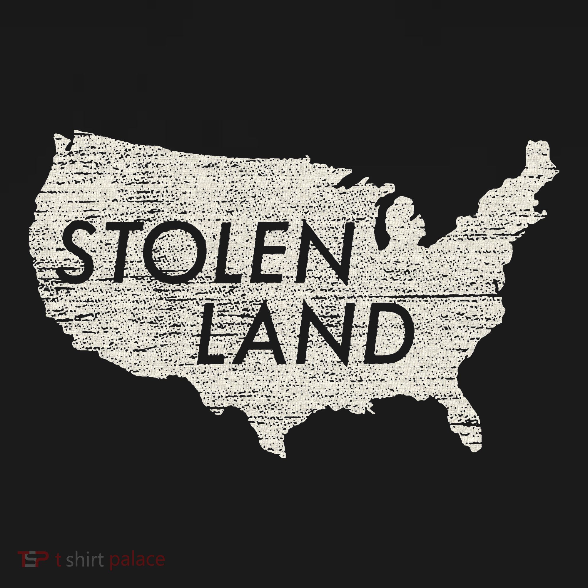 Stolen Land Native American Indigenous Apron