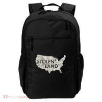 Stolen Land Native American Indigenous Backpack thumb 0