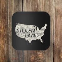 Stolen Land Native American Indigenous Coaster thumb 0