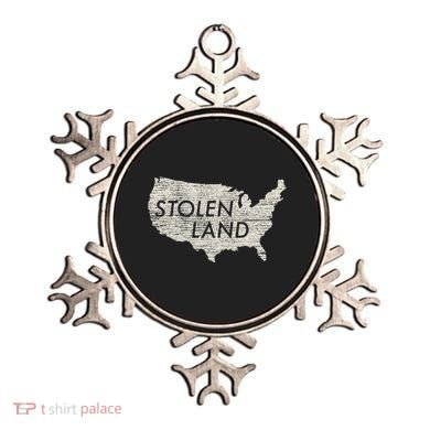 Stolen Land Native American Indigenous Ornament