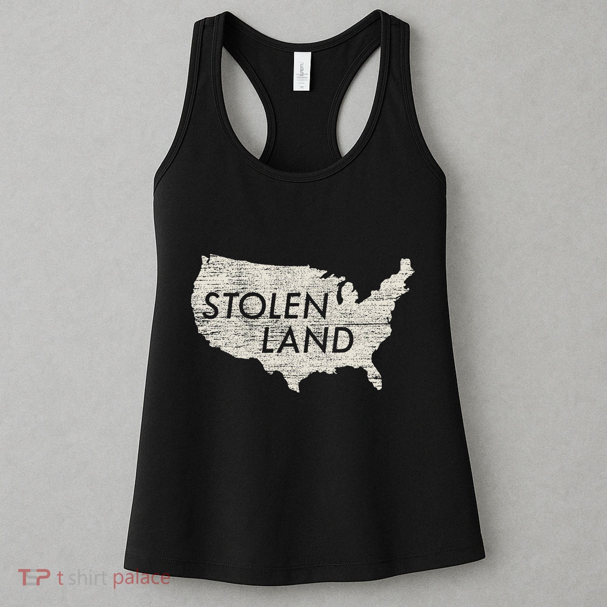 Stolen Land Native American Indigenous Women's Tank Top