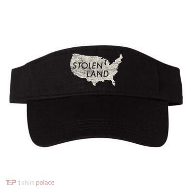 Stolen Land Native American Indigenous Visor