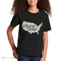 Stolen Land Native American Indigenous Kids T-Shirt thumb 2
