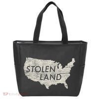 Stolen Land Native American Indigenous Tote Bag thumb 0