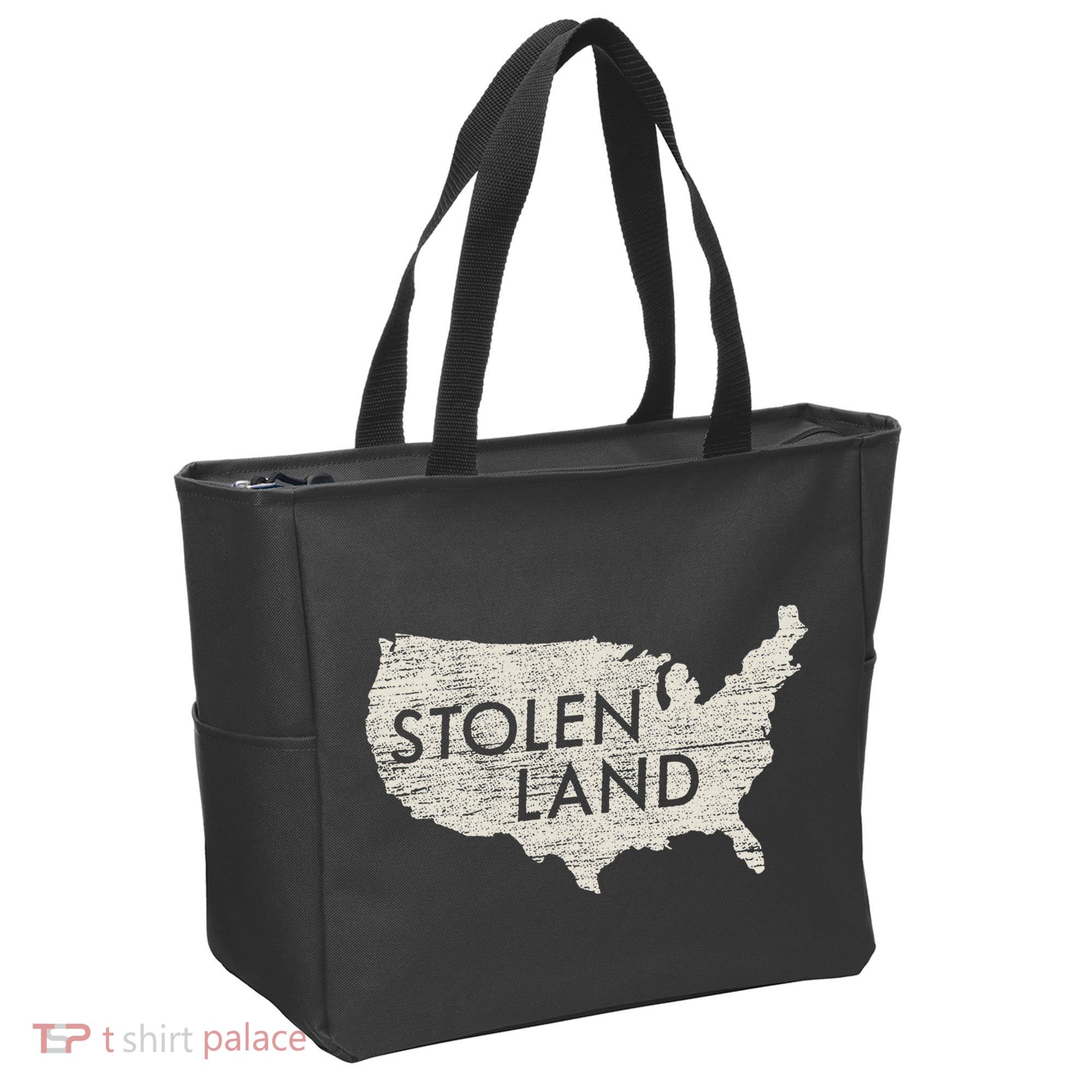 Stolen Land Native American Indigenous Tote Bag