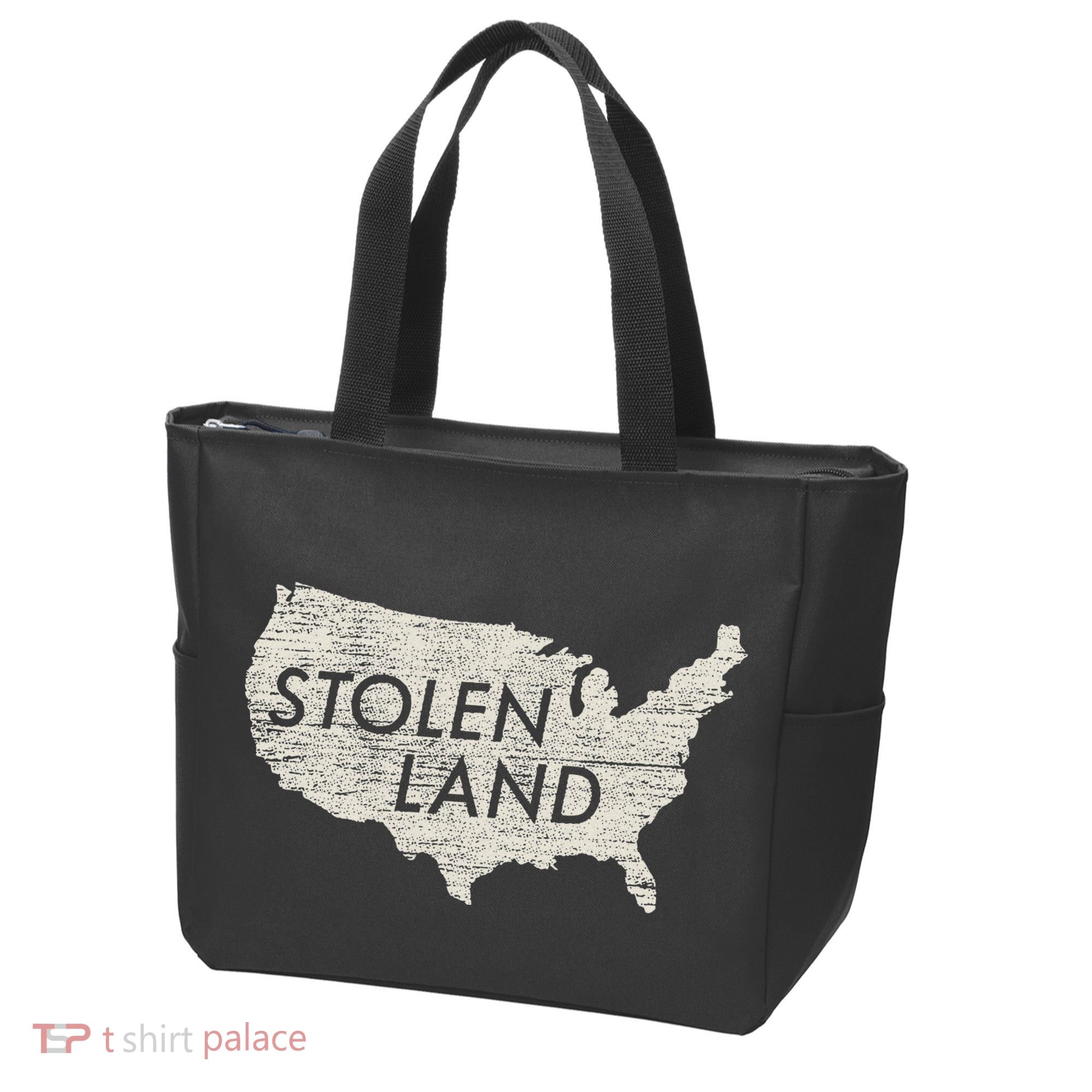 Stolen Land Native American Indigenous Tote Bag