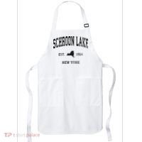 Schroon Lake New York Ny Athletic Black Sports Apron thumb 0