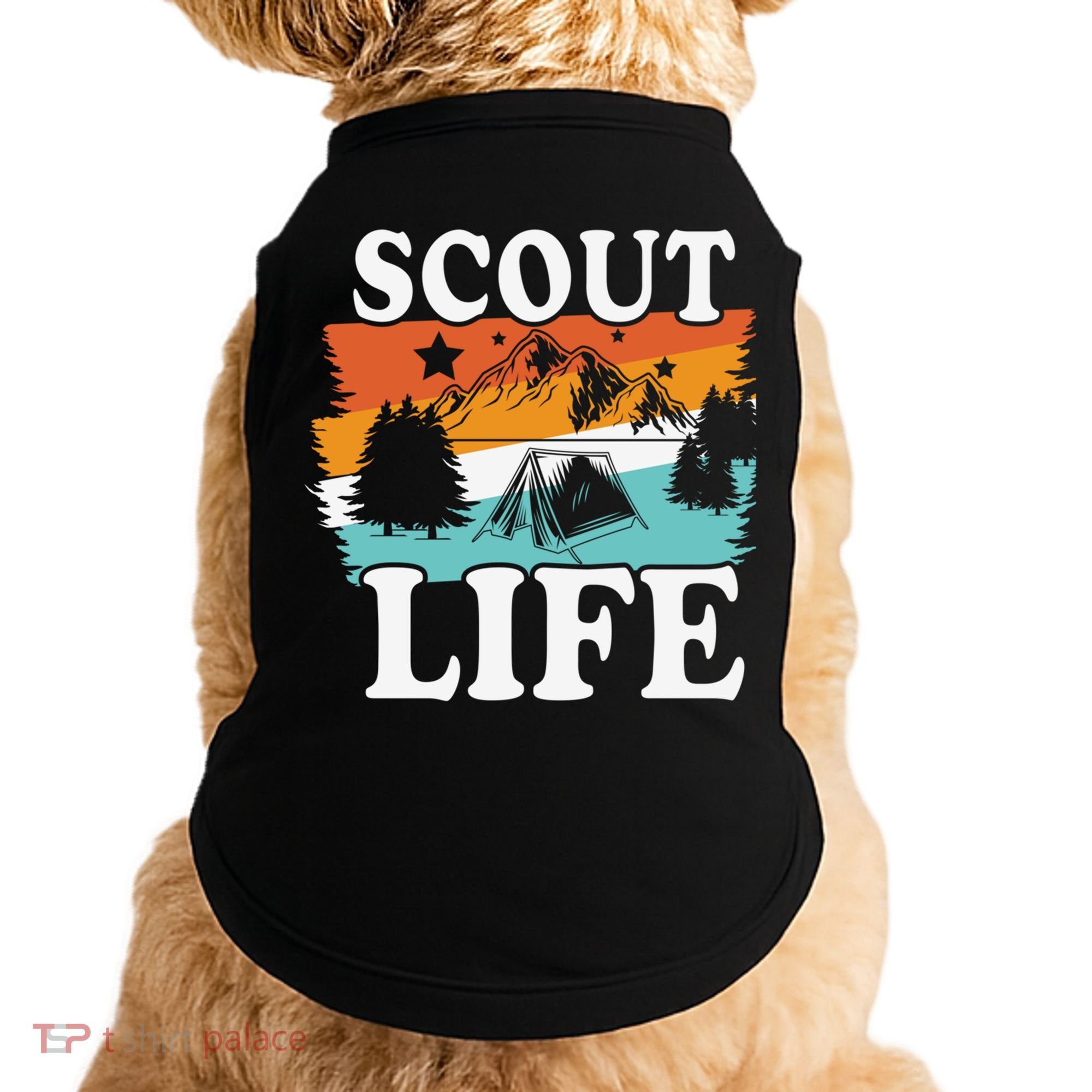 Scout Life Outdoor Adventure Gift Scouts Gift Doggie Tank