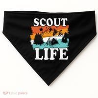 Scout Life Outdoor Adventure Gift Scouts Gift USA-Made Doggie Bandana thumb 0