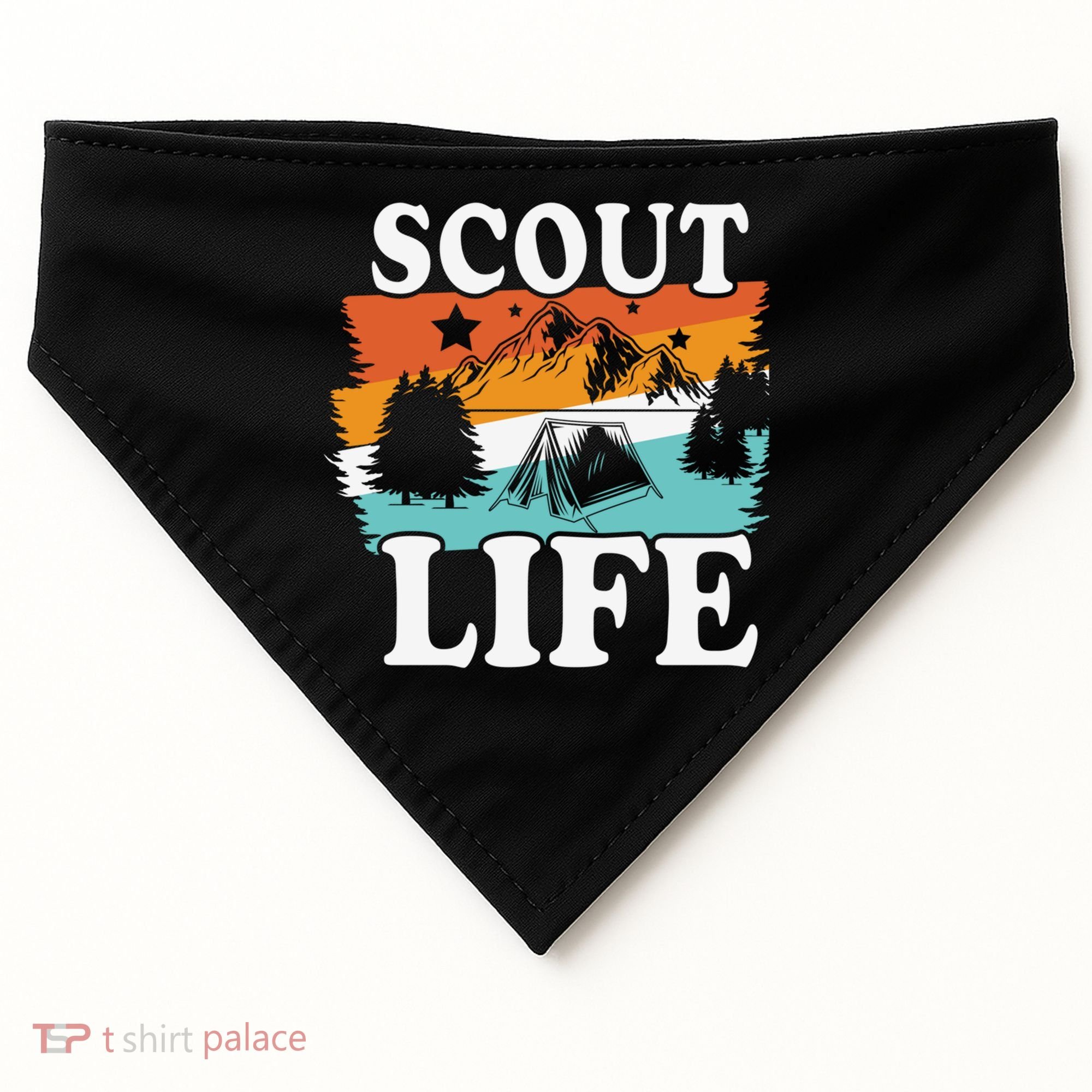 Scout Life Outdoor Adventure Gift Scouts Gift USA-Made Doggie Bandana