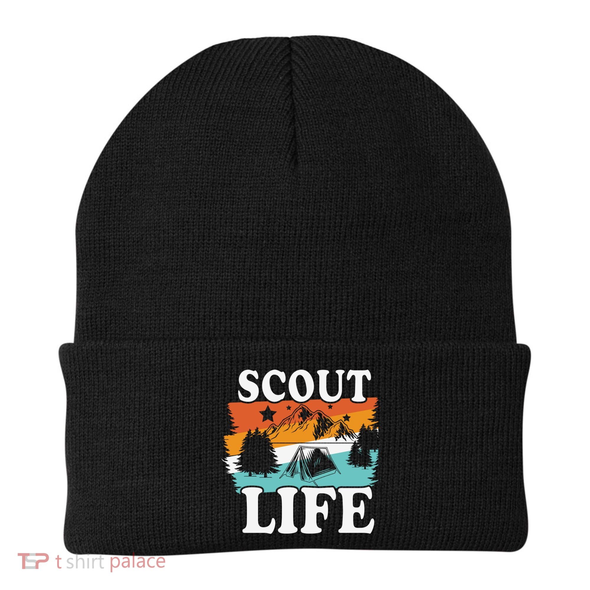 Scout Life Outdoor Adventure Gift Scouts Gift Beanie