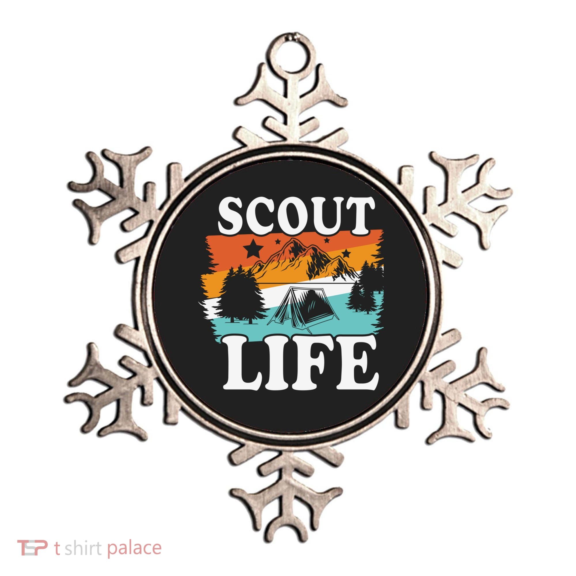 Scout Life Outdoor Adventure Gift Scouts Gift Ornament