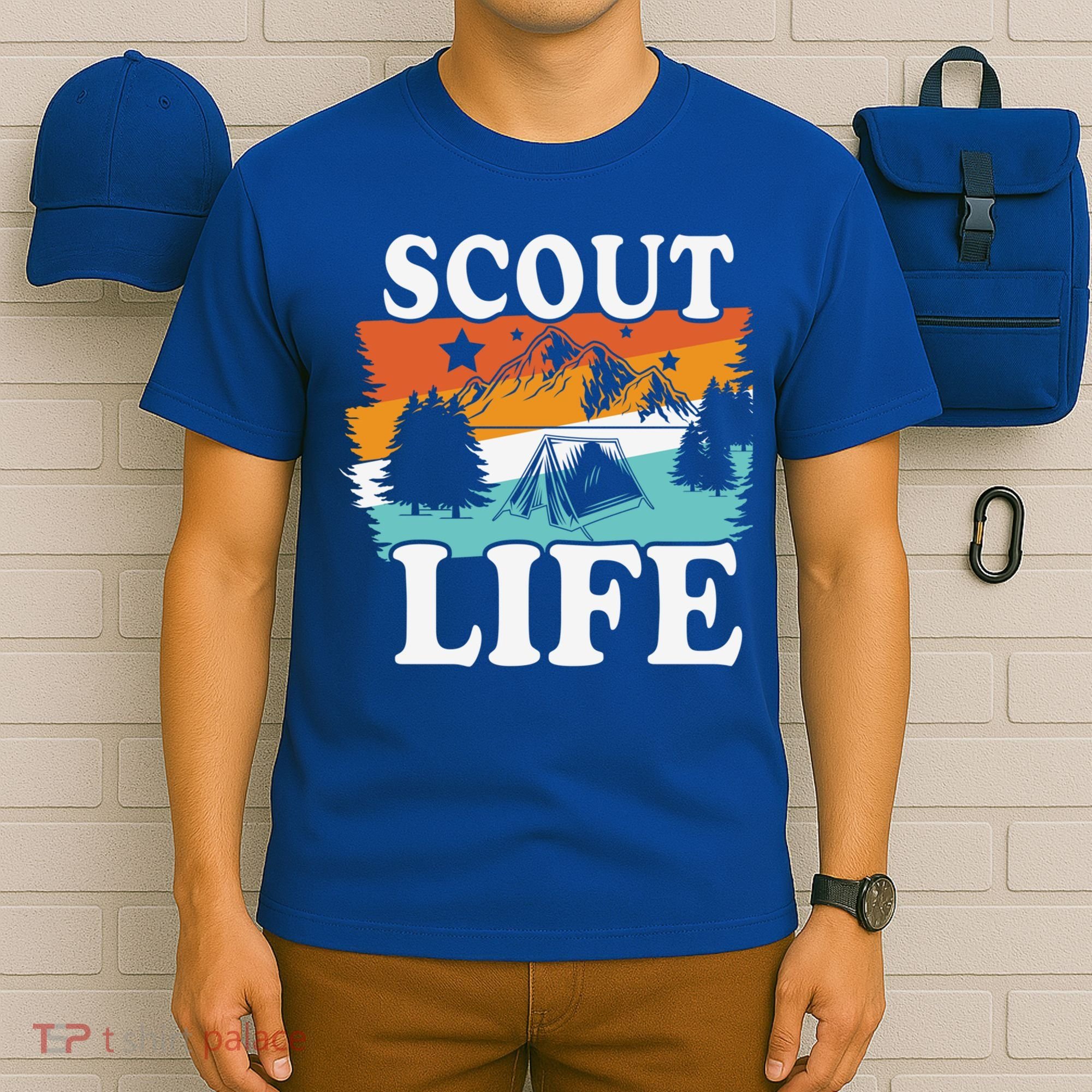 Scout Life Outdoor Adventure Gift Scouts Gift T-Shirt