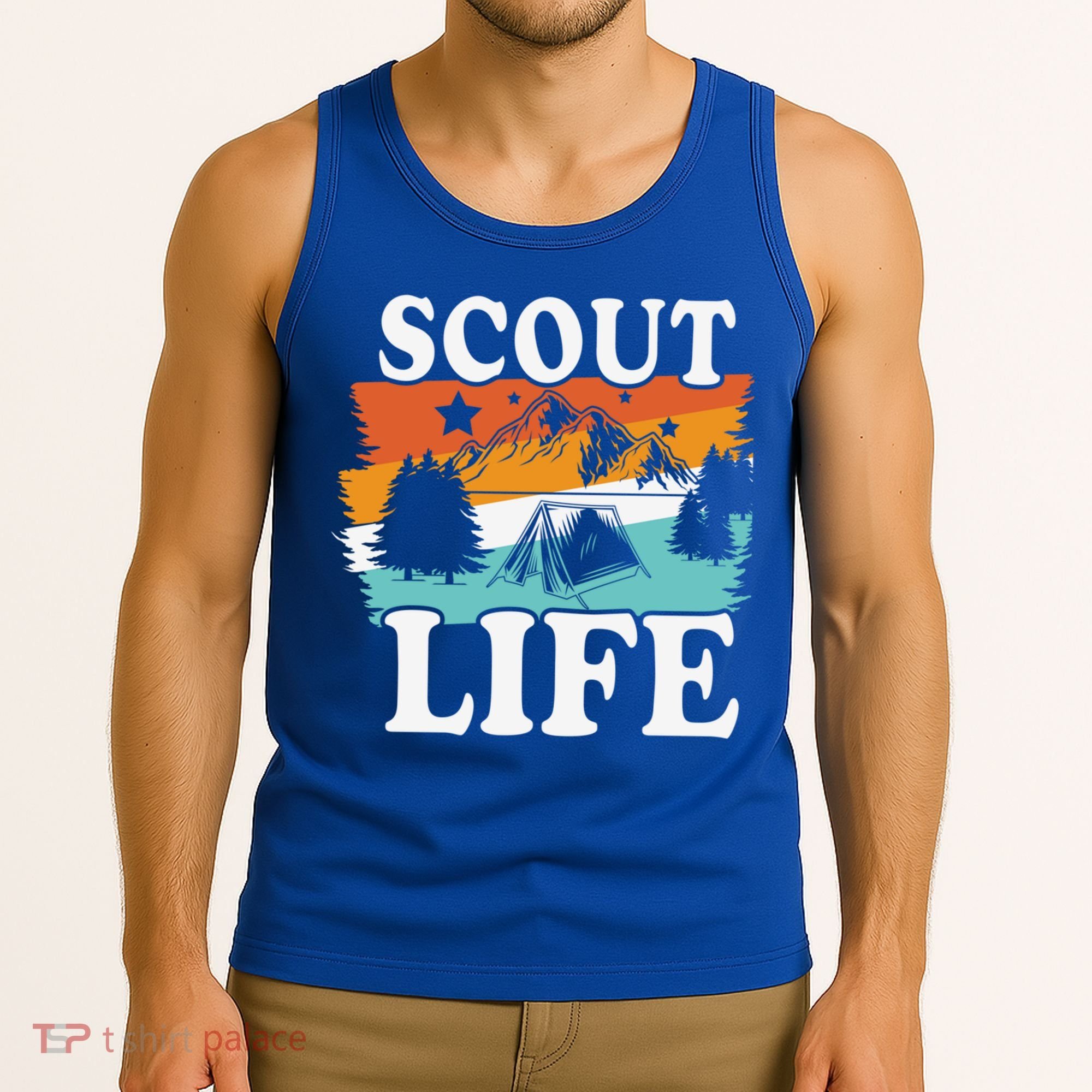 Scout Life Outdoor Adventure Gift Scouts Gift Tank Top