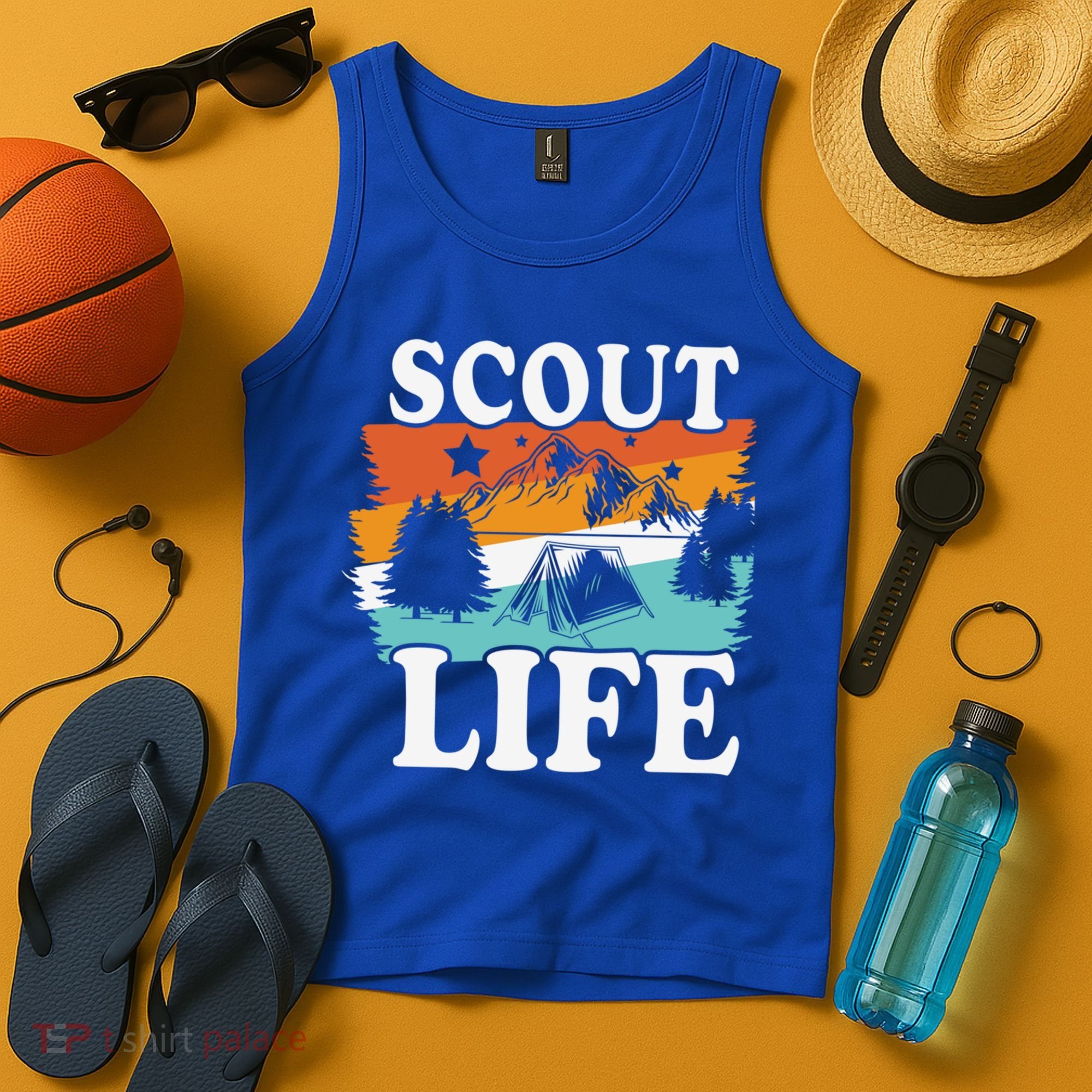 Scout Life Outdoor Adventure Gift Scouts Gift Tank Top