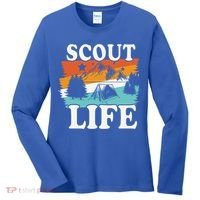 Scout Life Outdoor Adventure Gift Scouts Gift Women's Long Sleeve Shirt thumb 0