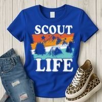 Scout Life Outdoor Adventure Gift Scouts Gift Women's T-Shirt thumb 3