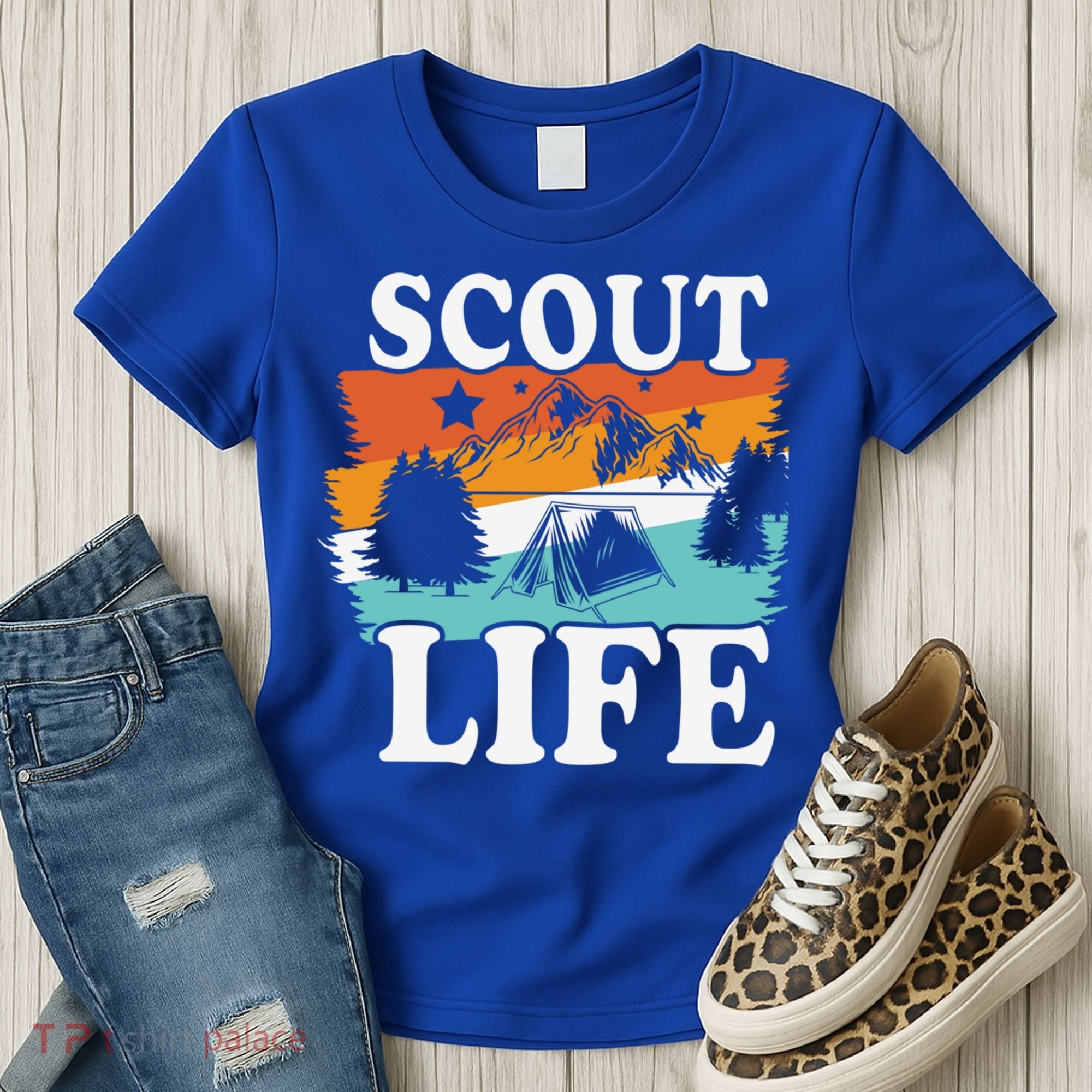 Scout Life Outdoor Adventure Gift Scouts Gift Women's T-Shirt